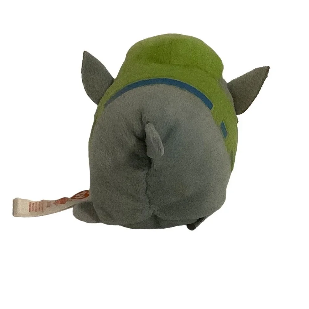 TY Paw Patrol Rocky The Recycling Puppy Dog Stuffed Plush Animal Toy 4‎ Inch